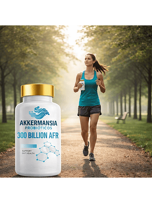 Akkermansia Probióticos 300 Billion AFR – 60 cápsulas