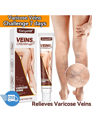 Crema KanyeHB a Base de Extractos Naturales para el Cuidado de Piernas y Sensación de Pesadez – 20 g