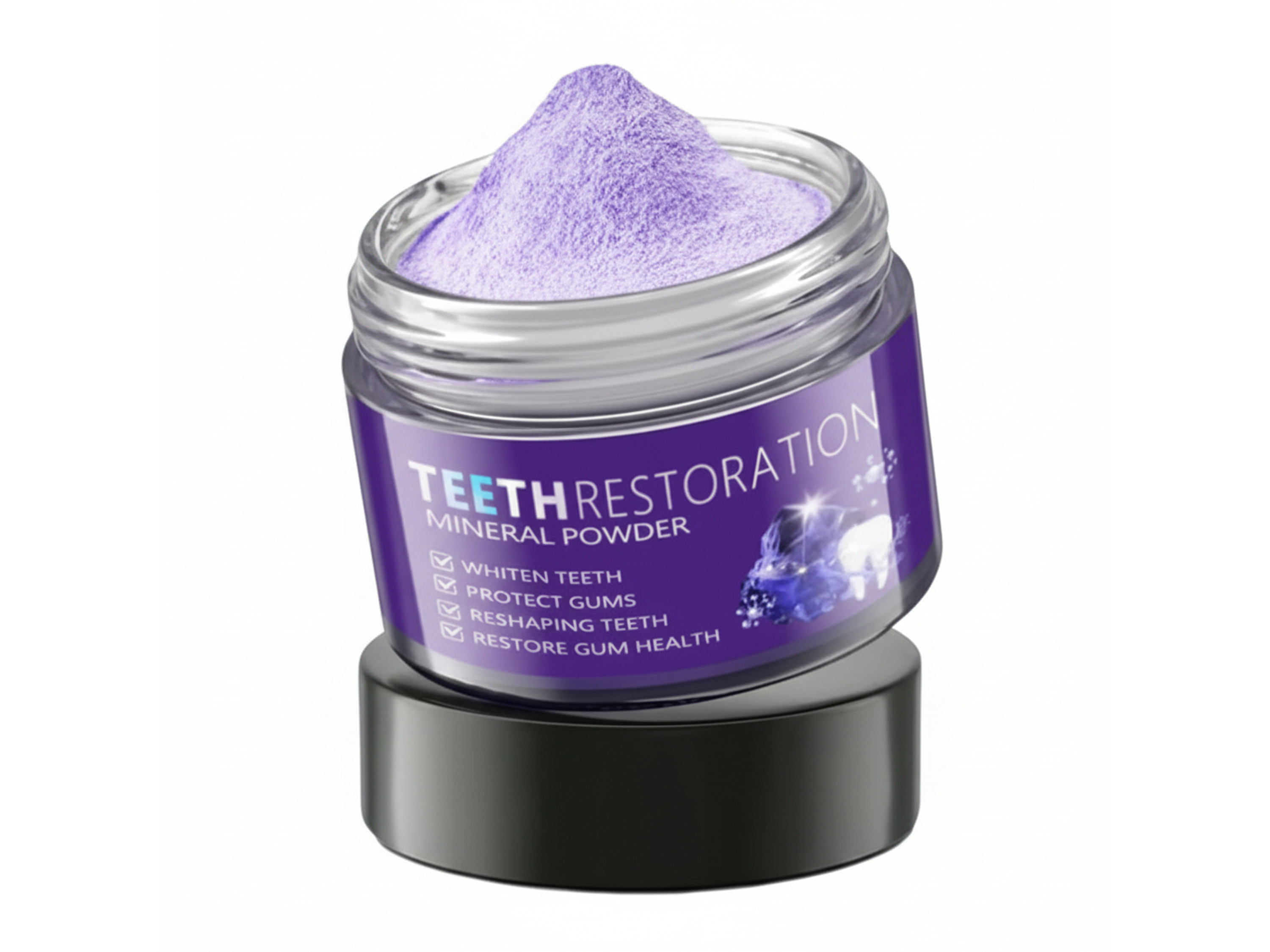 Polvo Blanqueador Morado – Cuidado Estético Dental 1