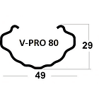  Poste Metálico Vinha V-PRO (Vinhas, Olivais, vedação) 3