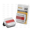 LED Farolim, Funções: 4, Travão / Traseiro / Pisca / Chapa de matricula, Esq./Dt., 12V 1