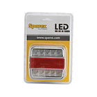 LED Farolim, Funções: 4, Travão / Traseiro / Pisca / Chapa de matricula, Esq./Dt., 12V 2