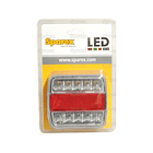 LED Farolim, Funções: 4, Travão / Traseiro / Pisca / Chapa de matricula, Esq./Dt., 12V 3