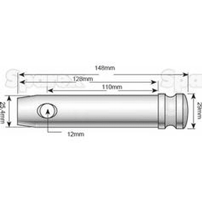 Cavilha 25x110mm Cat. 2 2