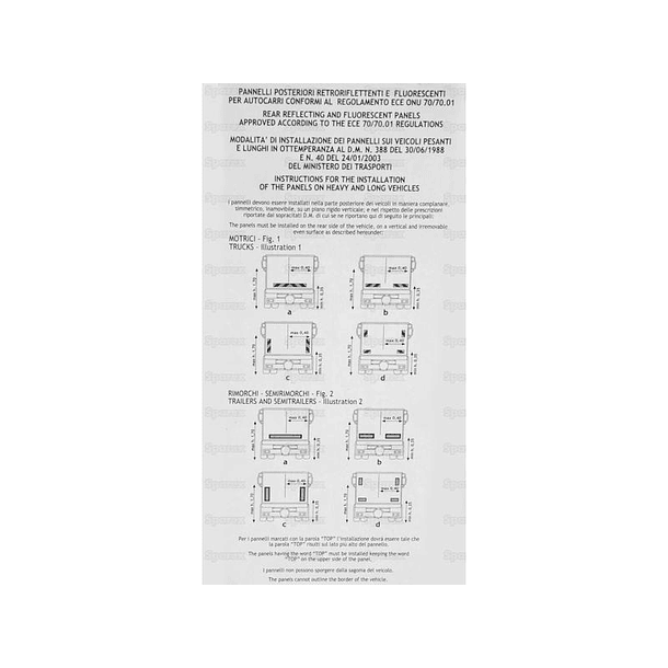 Jogo Chapas modelo 2, 565mm x 140mm  2