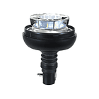 Pirilampo LED Rotativo, Ficha Flexível, 12/24V 2