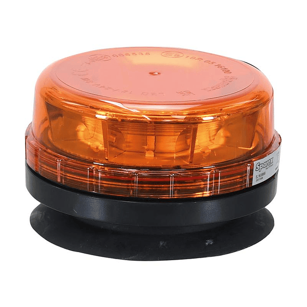 LED Rotativo (amarelo), Magnético, 12/24V 1