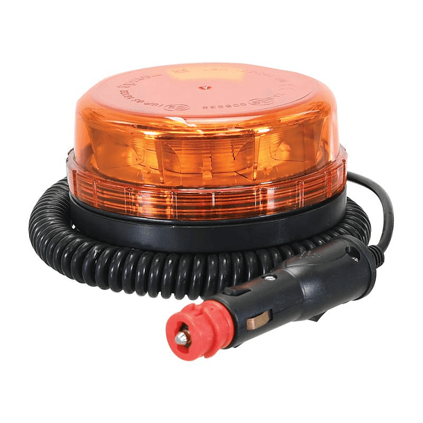 LED Rotativo (amarelo), Magnético, 12/24V 3