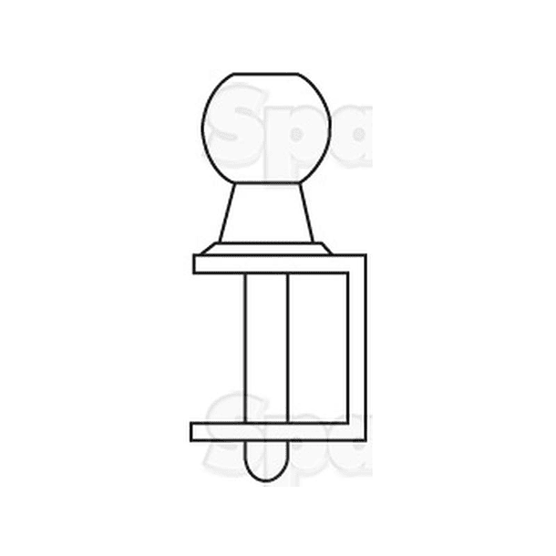 Puxo de reboque 50mm (Vermelho) 3