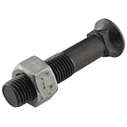 Parafuso c/porca - M12 x 60mm, Resistência à tração 8.8 (25 un. Caixa) 1