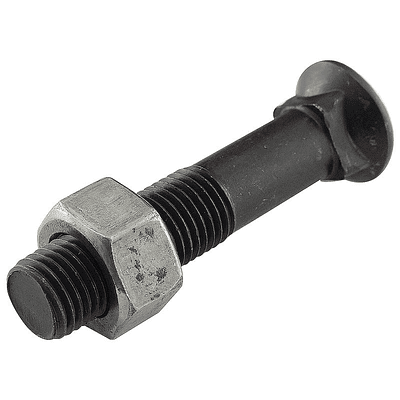 Parafuso c/porca - M12 x 60mm, Resistência à tração 8.8 (25 un. Caixa) 1