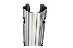 Poste Metálico Intermediário V-PRO 90 CLICK 2.2Mts X 1.5mm