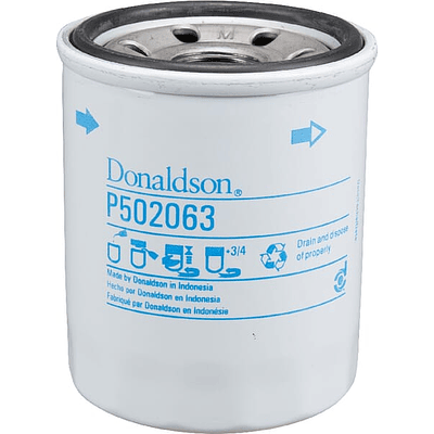 P502063 - Cartucho de filtro de óleo roscado, Donaldson