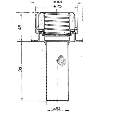 P171851 - Tampa de depósito Donaldson 2
