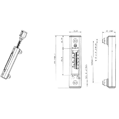 P171920 - Medidor de vidro Donaldson 3