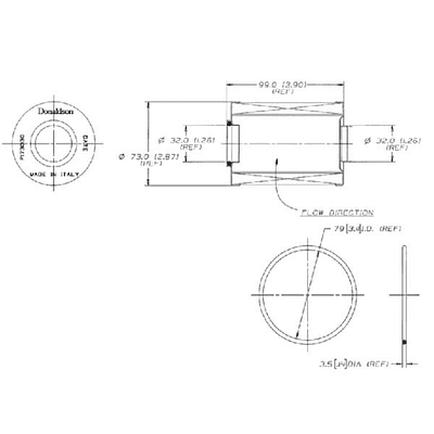P173030 - Filtro hidráulico Donaldson 2