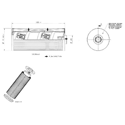 P173048 - Filtro hidráulico Donaldson 2