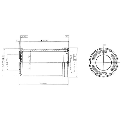 P783544 - Filtro de ar interior Donaldson 4