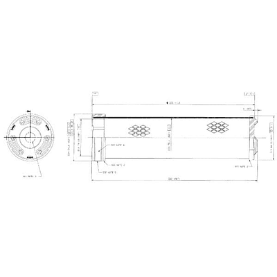 P783731 - Filtro de ar interior Donaldson 2