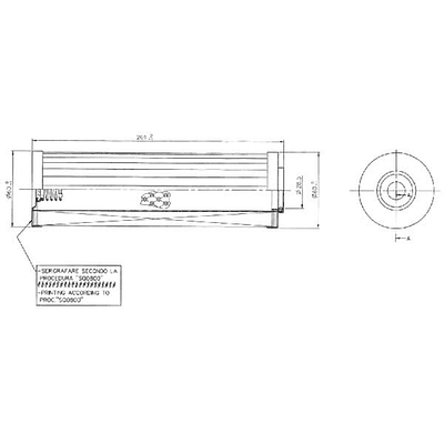 P173486 - Cartucho de filtro hidráulico Donaldson 2