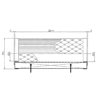 P175115 - Filtro hidráulico Donaldson 2