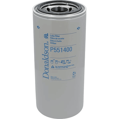 P551400 - Filtro de óleo roscado