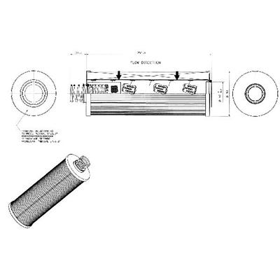 P763415 - Cartucho de filtro hidráulico Donaldson 2
