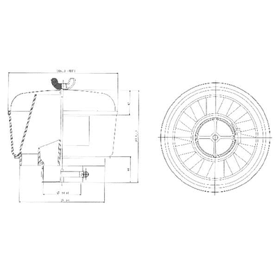 PBH001251 - Pré-filtro Donaldson 2