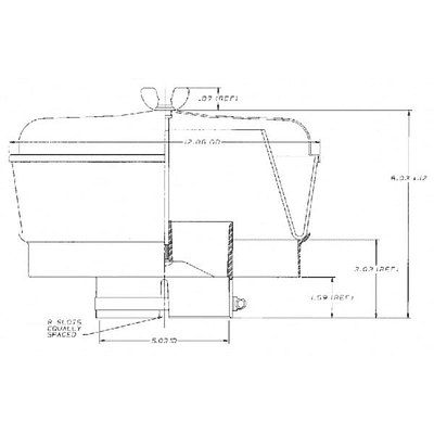 PBH002043 - Pré-filtro Donaldson 2