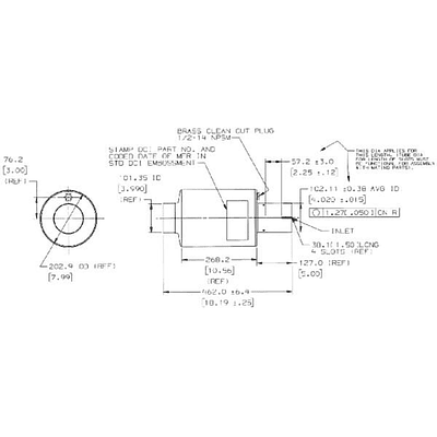 M080024 - Corta-faísca 102 mm 2