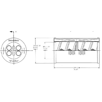 P556064 - Filtro hidráulico Donaldson 2