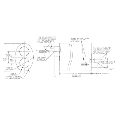 M120225 - Silenciador de tubo de escape Donaldson 2