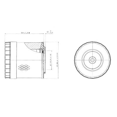 X770684 - Conjunto de filtros de ar Donaldson 2