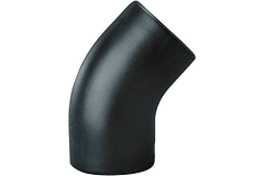 P105544 - Joelho de borracha 45 graus 76mm