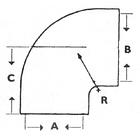 P117724 - Redutor joelho 90°, borracha 2