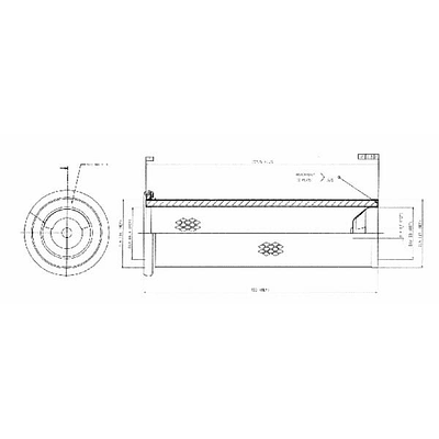 P119375 - Filtro de ar interior Donaldson 2