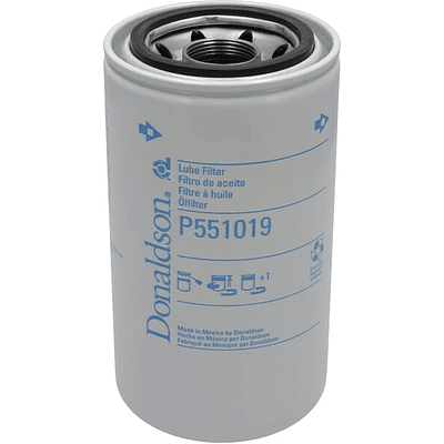 P551019 - Filtro de óleo roscado