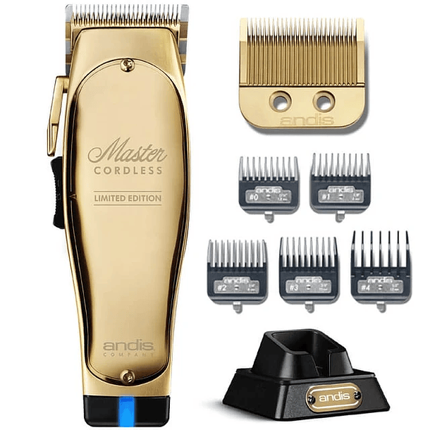 Andis máquina de cortar cabelo Master cordless Gold A12545 2