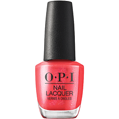 OPI NLS010 Left Your Texts on Red Nail Lacquer 15ml