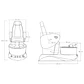Poltrona de pedicure SPA modelo AVA  - Thumbnail 12