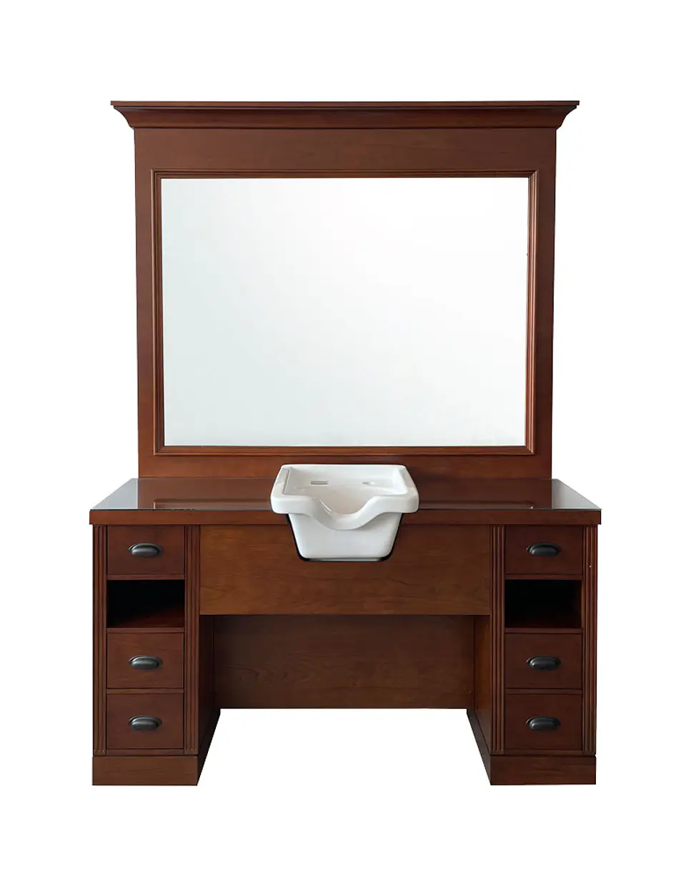 Bancada de Barbeiro modelo MONTANA 1 Outlet 2
