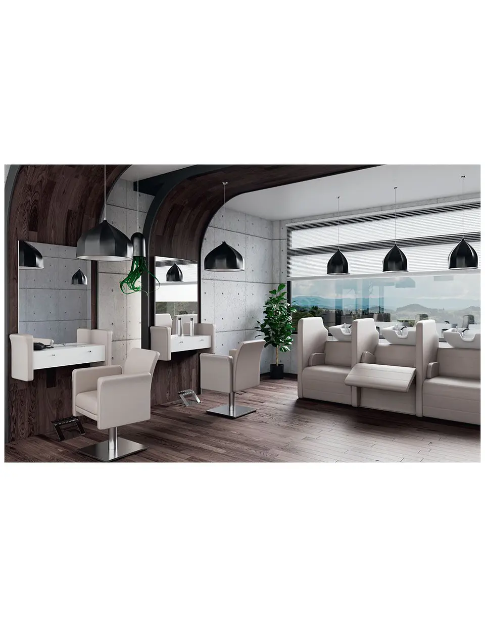Rampa de Lavagem dupla modelo PRIVATE  2