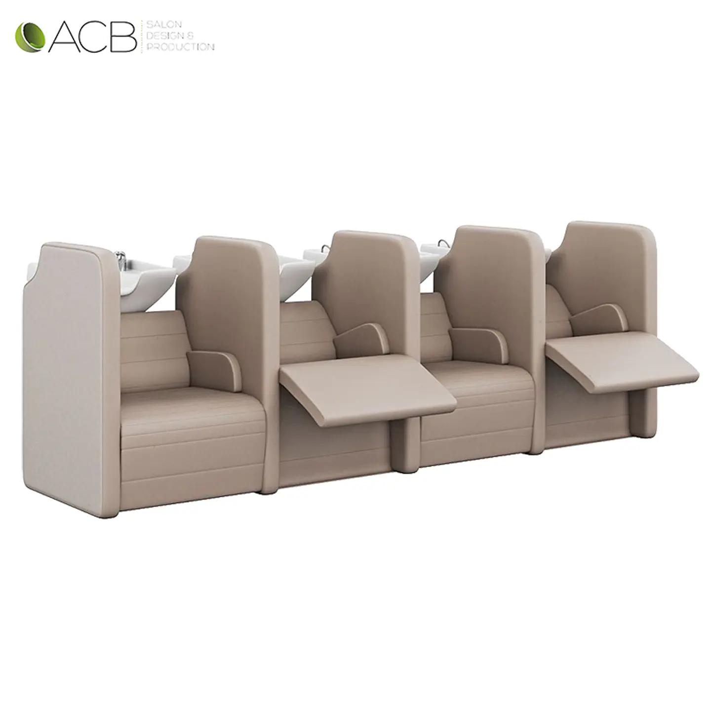 Rampa de Lavagem quadrupla modelo PRIVATE 1
