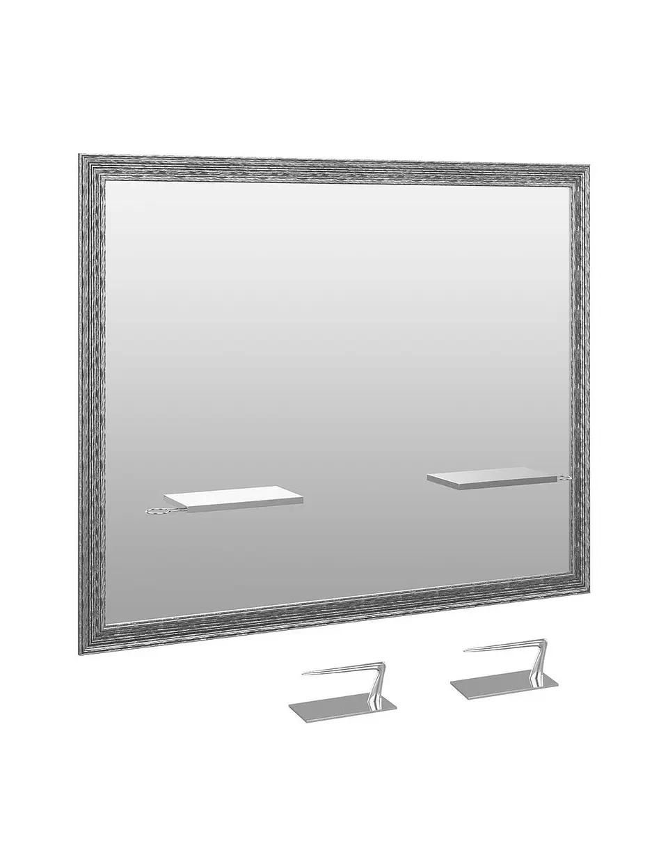 Bancada de cabeleireiro dupla modelo CRYSTAL 1