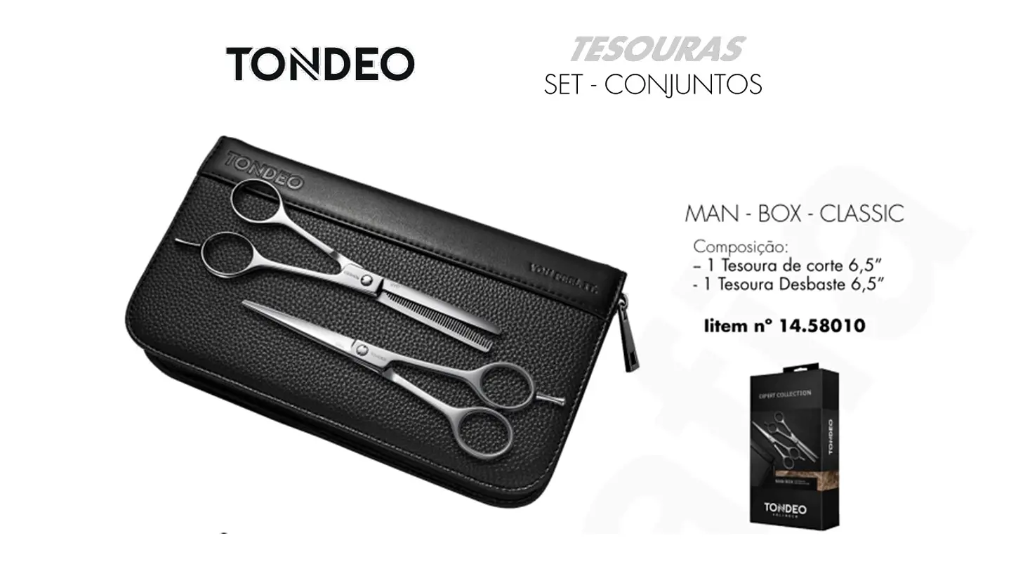 Estojo Tesouras TONDEO Man-Box-Classic 2