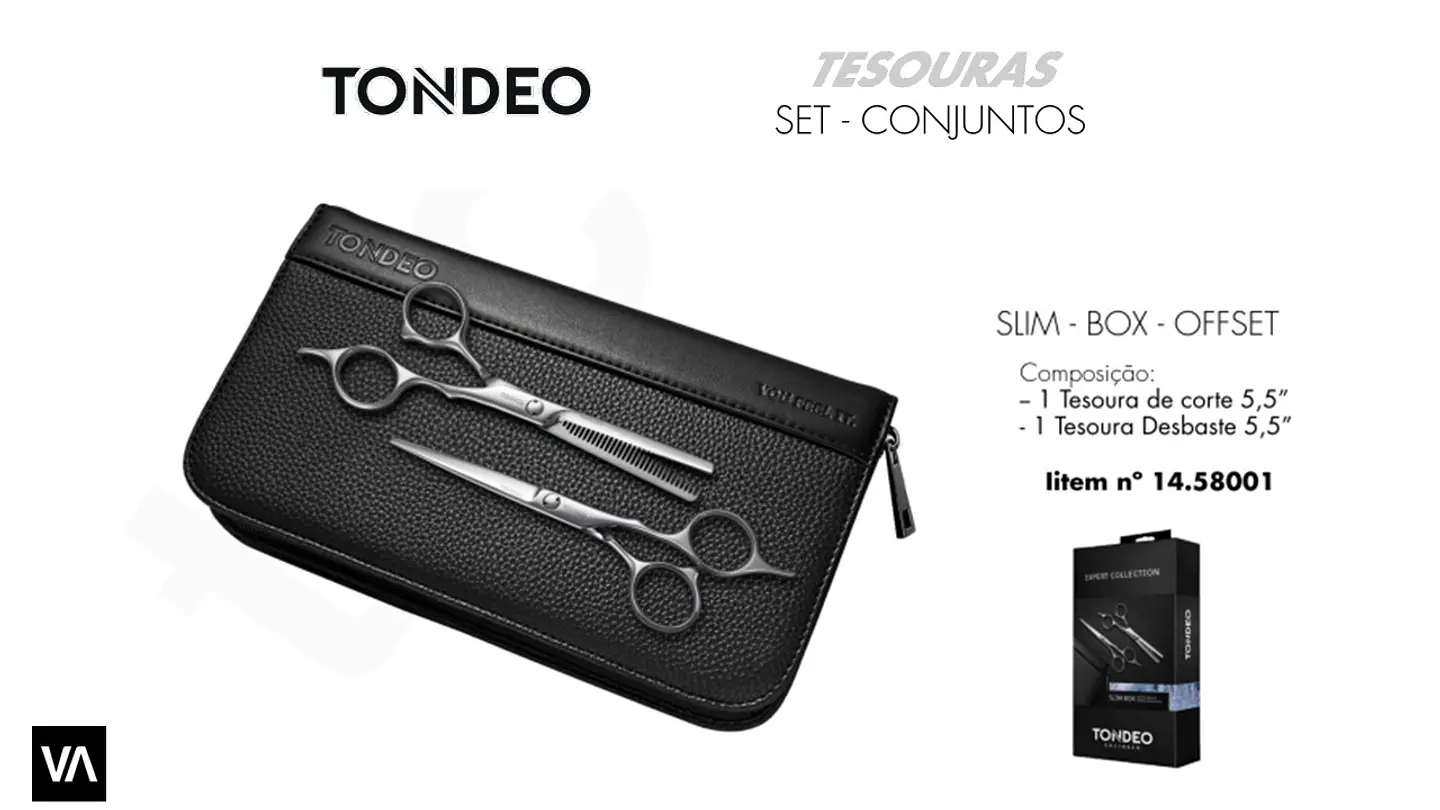 Estojo Tesouras TONDEO Slim-Box-Offset 2