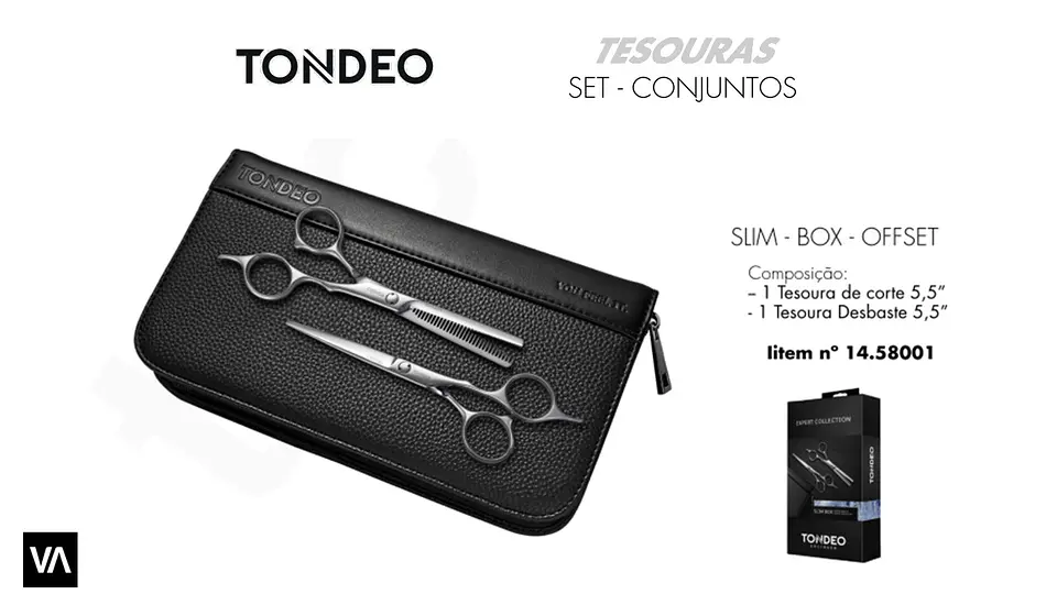 Estojo Tesouras TONDEO Slim-Box-Offset 2