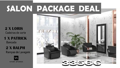 Conj. Salon Package Deal 5 unidades