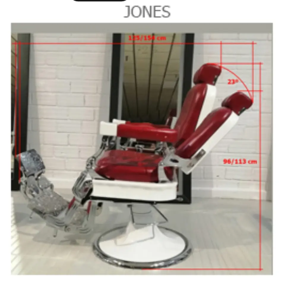 Cadeira de Barbeiro modelo JONES 7