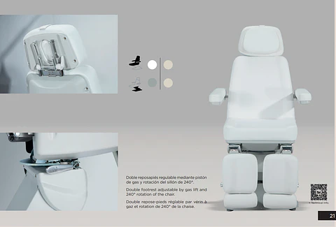 Poltrona de Estética TAURUS 3 motores 